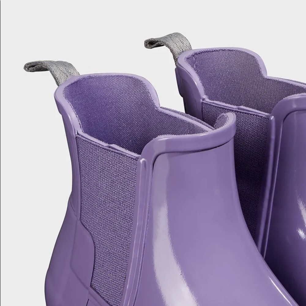 Hunter original refined Chelsea gloss boots - Picture 3 of 6